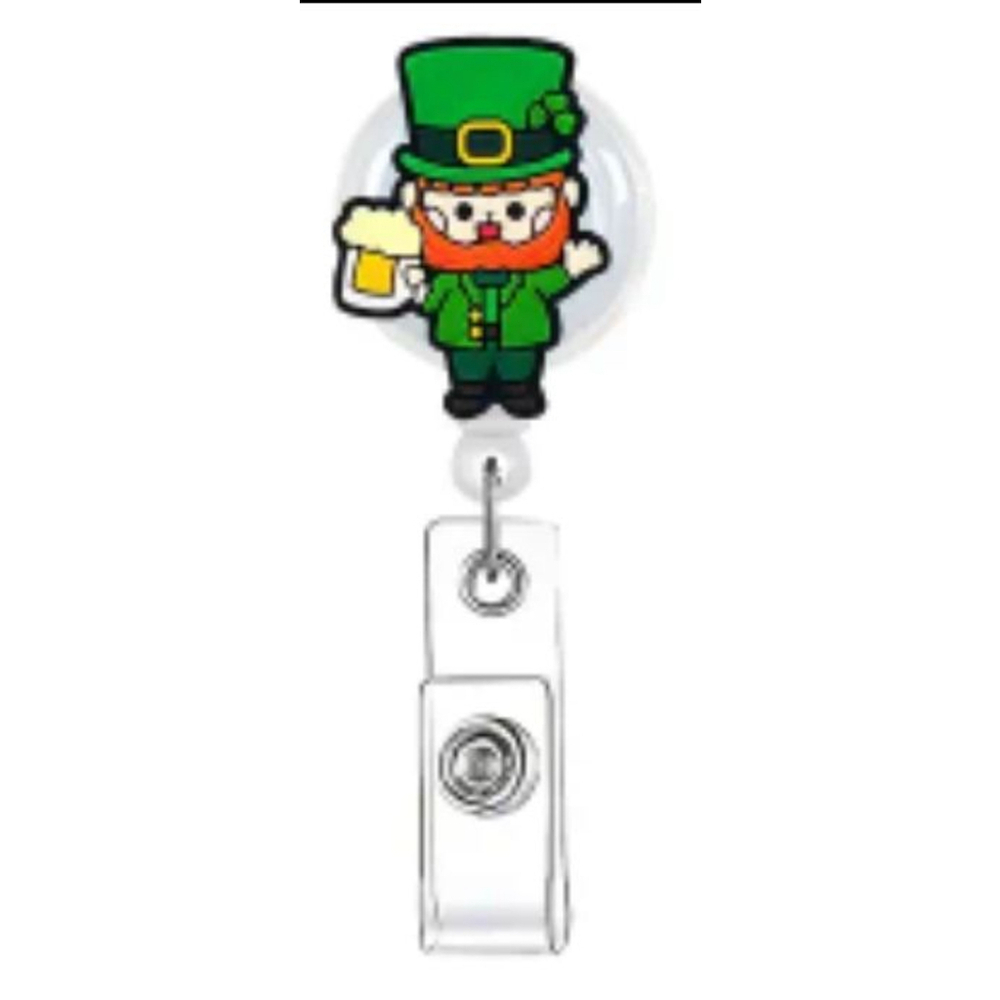 Badge Reel Green